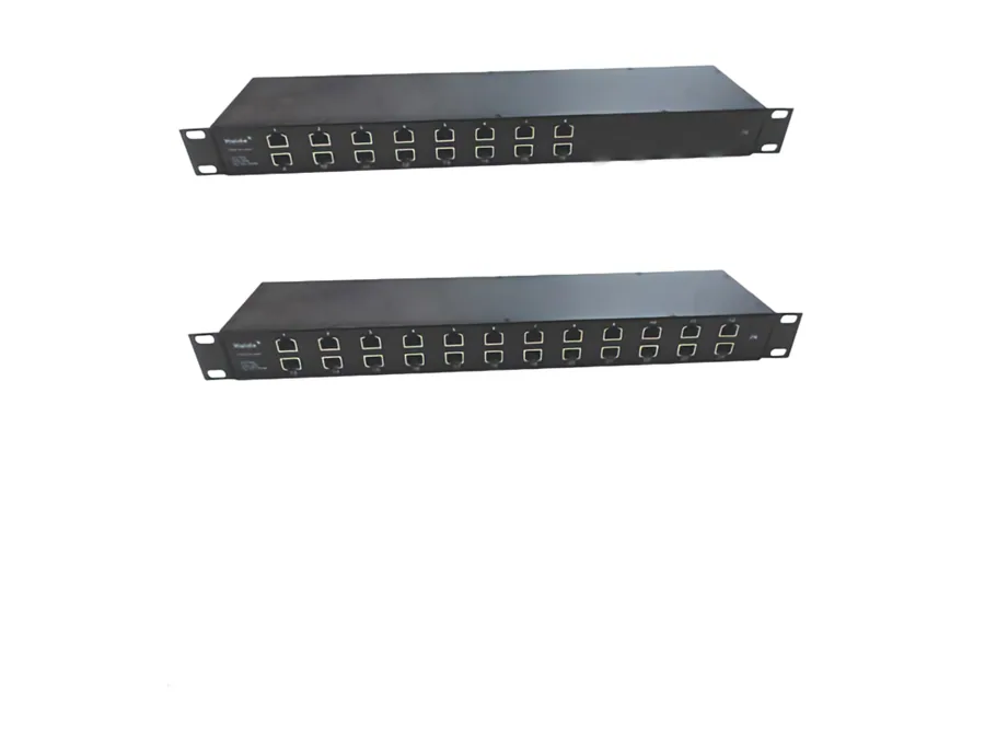 千兆计算机网络防雷器 HD-XNET-16(24)RJ45/E1000