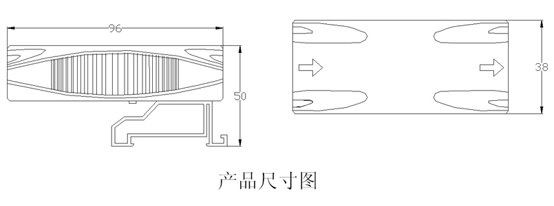 POE网络防雷器安装示意图